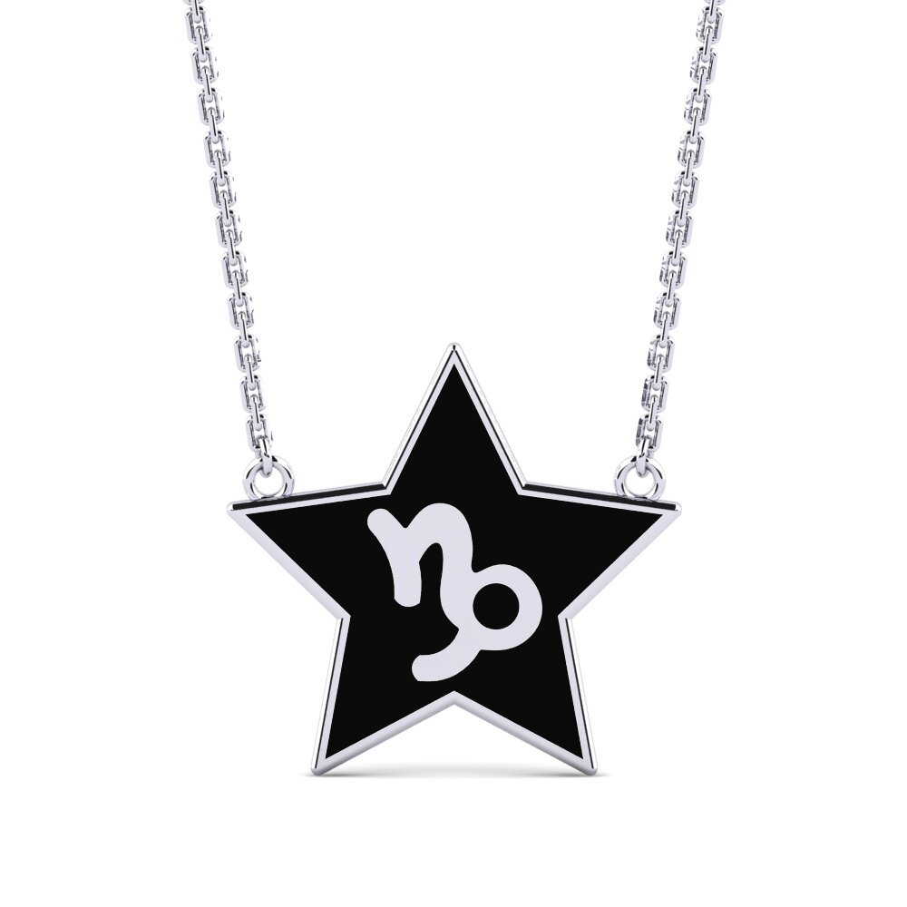 GLAMIRA Necklace Sfeca - Capricorn