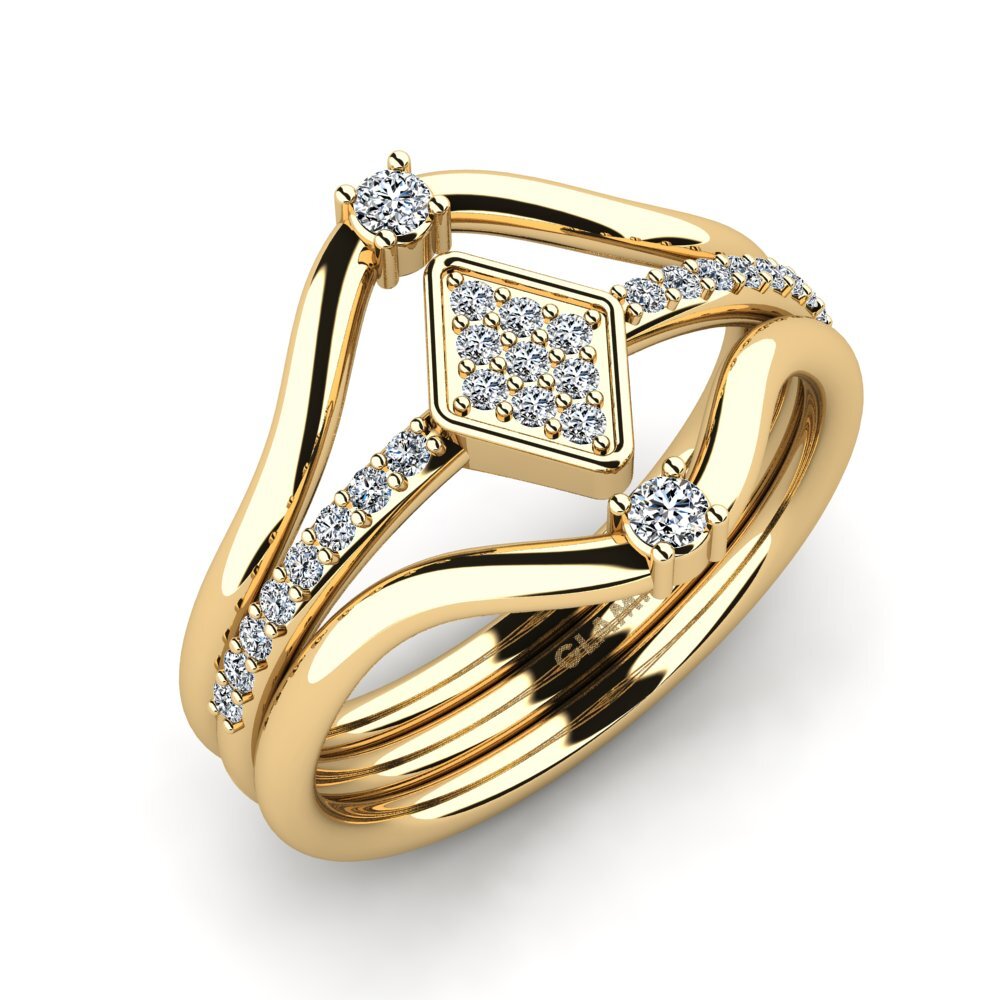 GLAMIRA Stackable Ring Wrami - Set