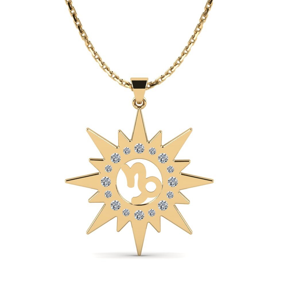 Women's Pendant Tahels - Capricorn