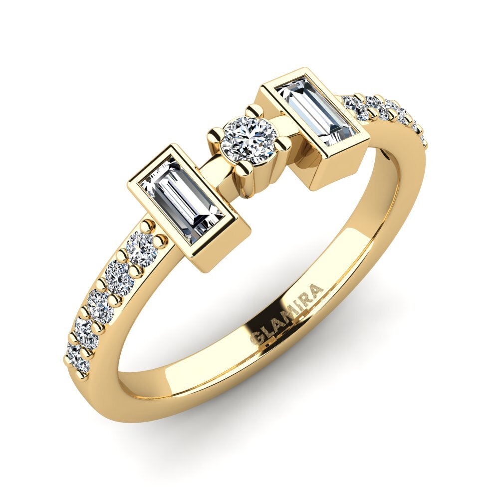 GLAMIRA Stackable Ring Knesa - A