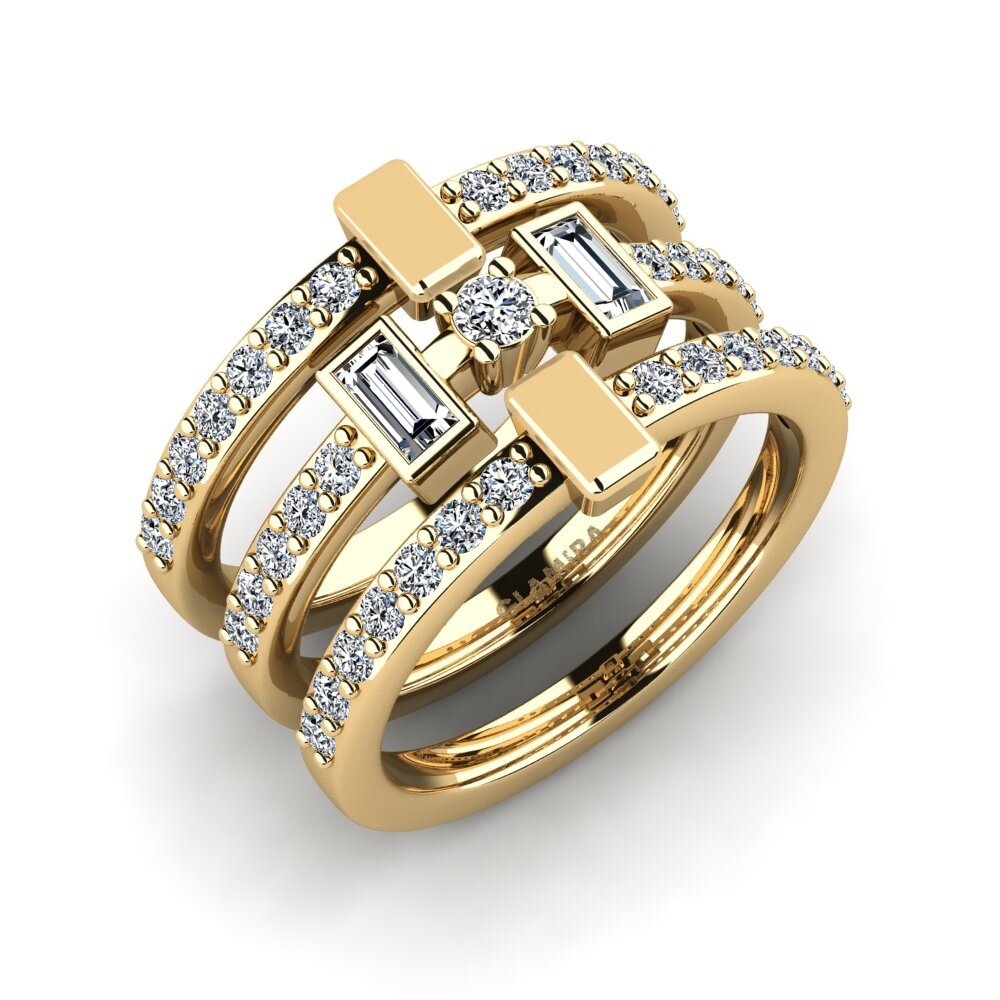 GLAMIRA Stackable Ring Knesa Set