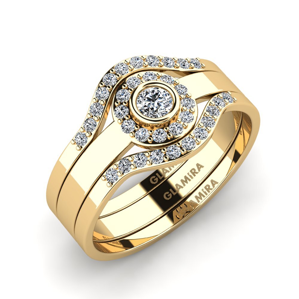 GLAMIRA Stackable Ring Siorgr Set