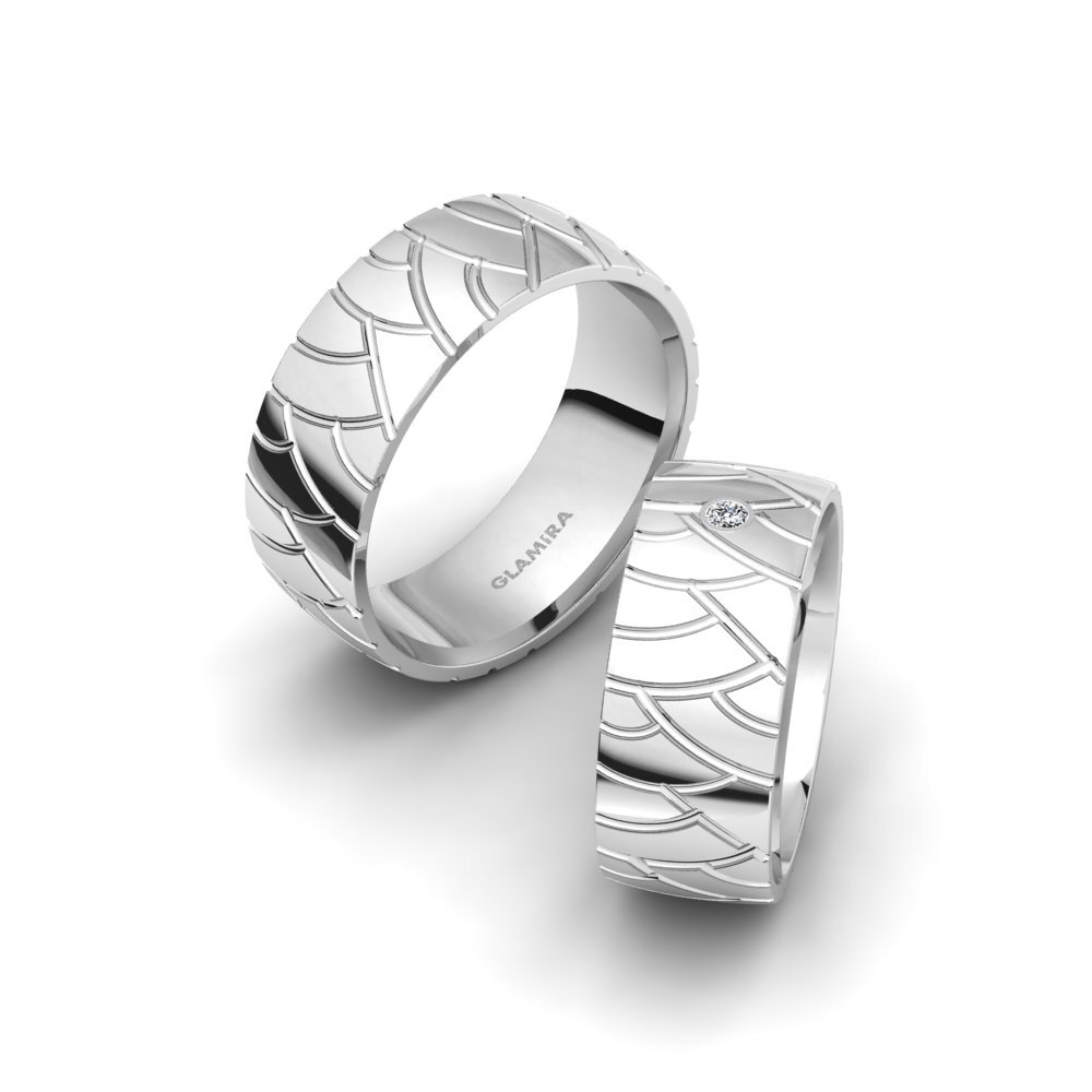 Wedding Ring Captivating Ivy 8 mm