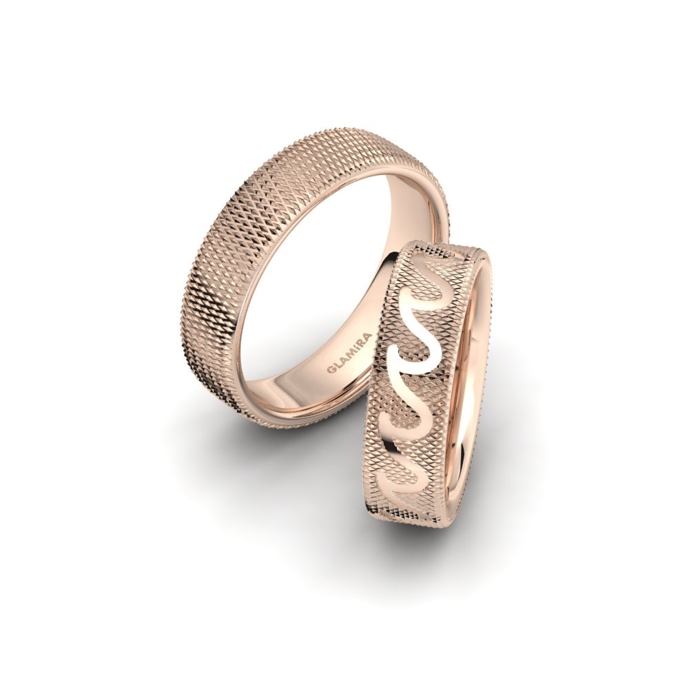 Wedding Ring Glamorous Light 6 mm
