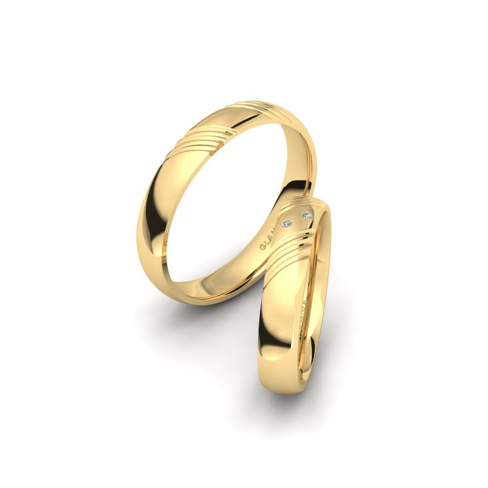 Wedding Ring Glamorous Mind 4 mm