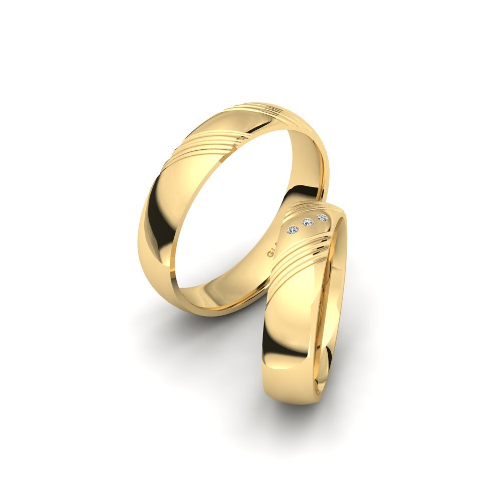 Wedding Ring Glamorous Mind 5 mm