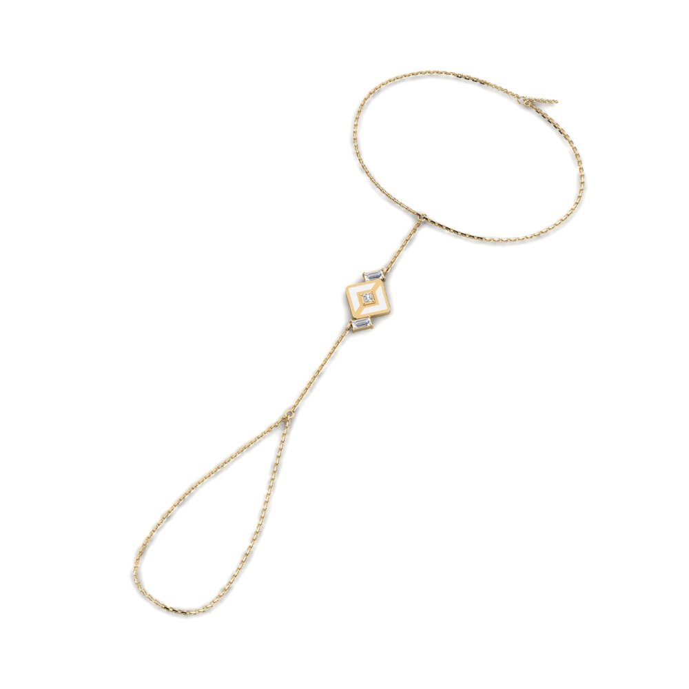 Finger Bracelet Fekete