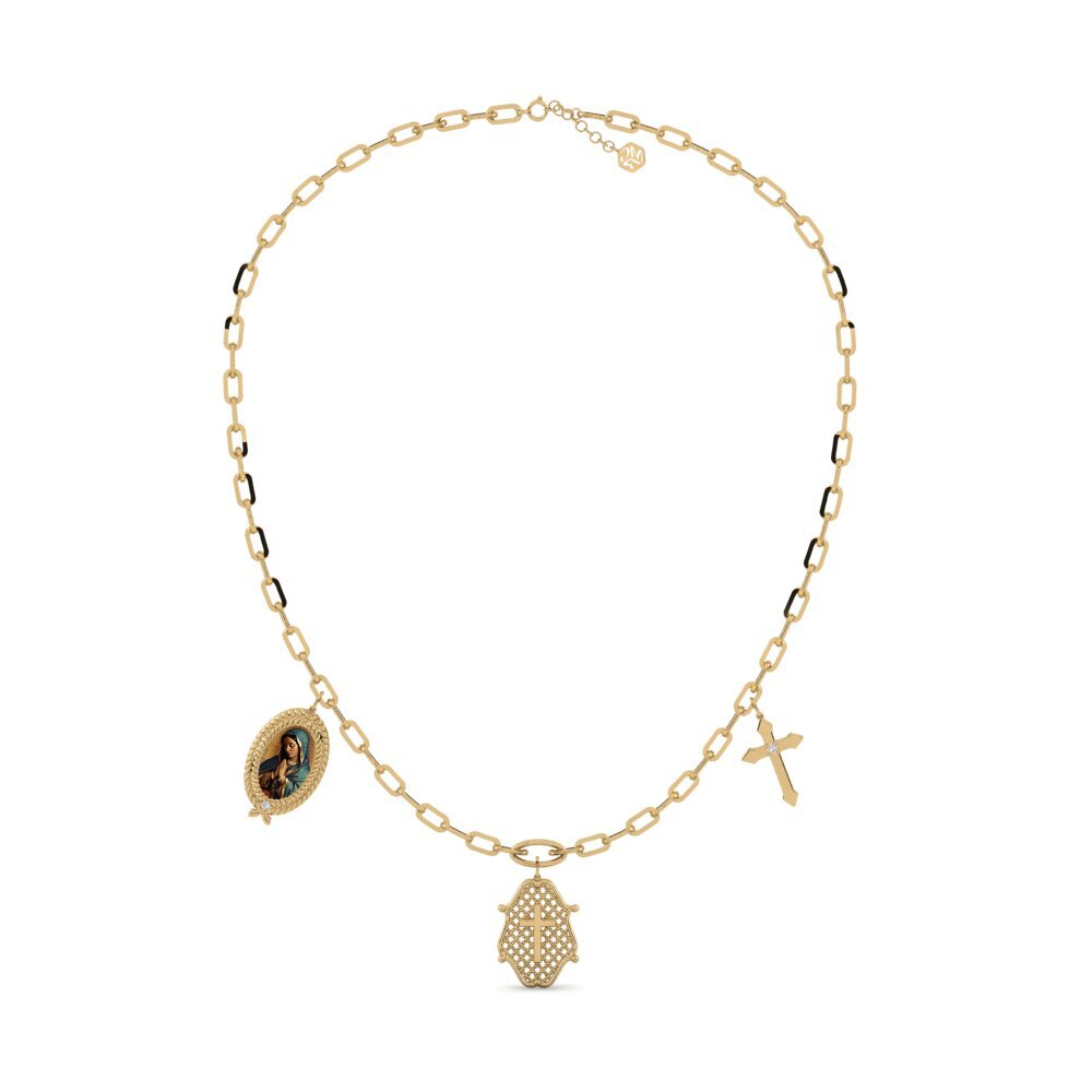 Paperclip Necklace Tuilian