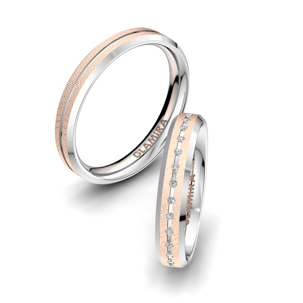 Wedding Ring Alluring Effect 4 mm
