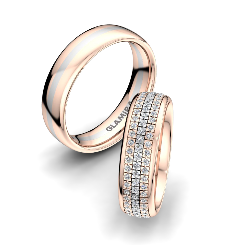 Wedding Ring Elegant Fresh 6 mm