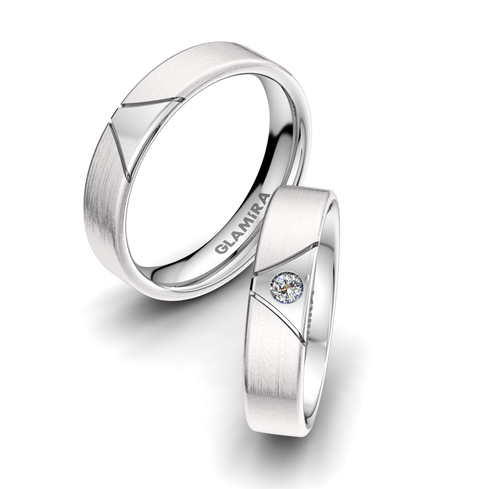 Wedding Ring Charming Kiss 5 mm