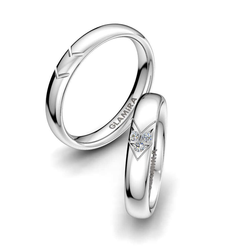 Wedding Ring Silent Mirror