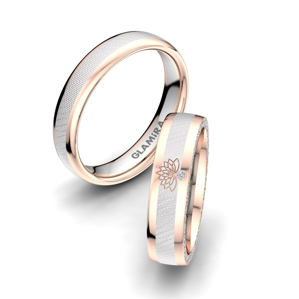 Wedding Ring Secret Lotus 5 mm