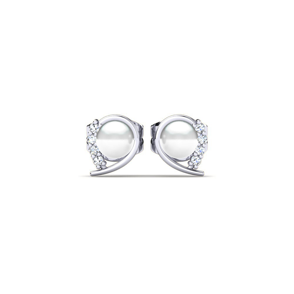 Women's Earring Purisima Ø4 mm