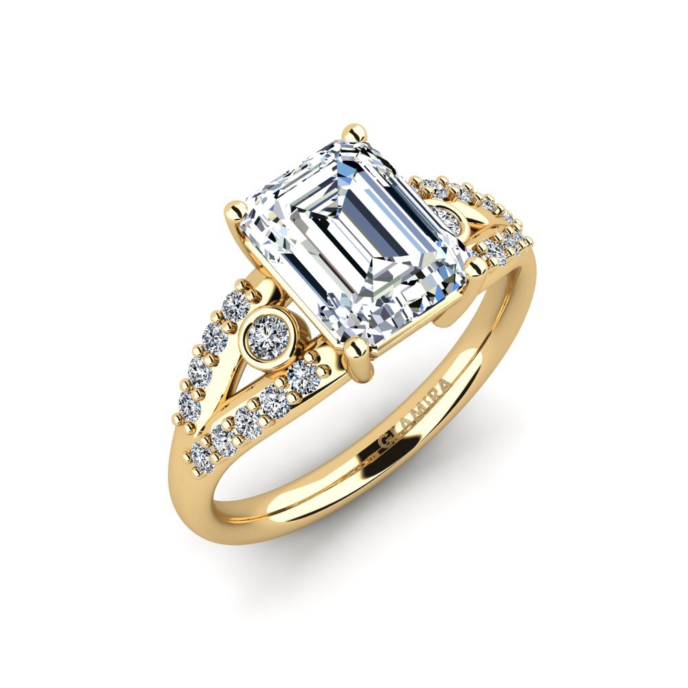 Engagement Ring Betella - Emerald
