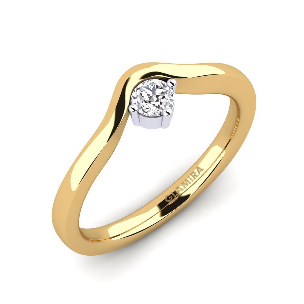 Engagement Ring Bridal Love 0.16 crt