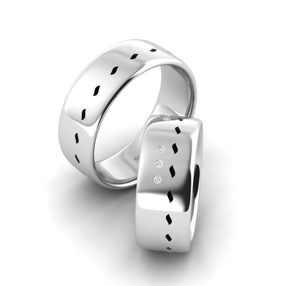 Wedding Ring Cute Structure 8.0 mm