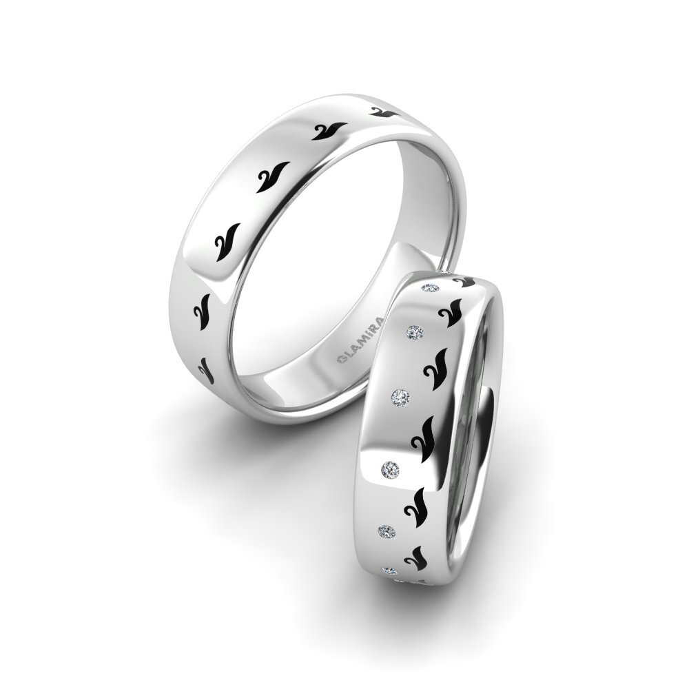 Wedding Ring Cute Twist 6 mm