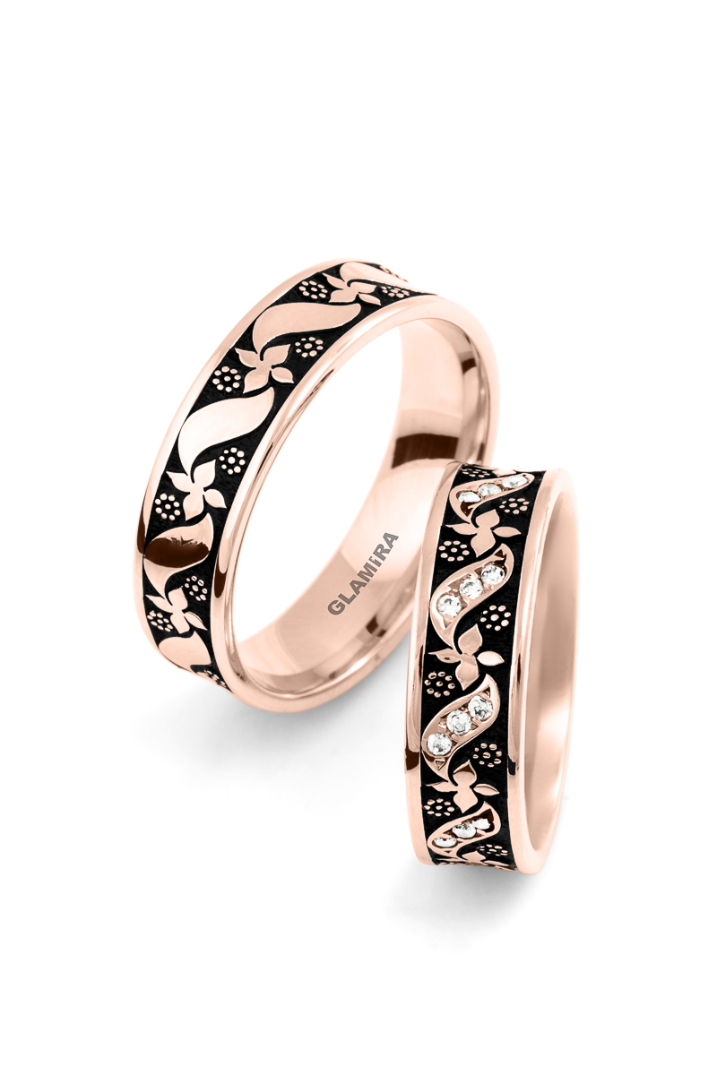 Wedding Ring Ornate Heart Basic