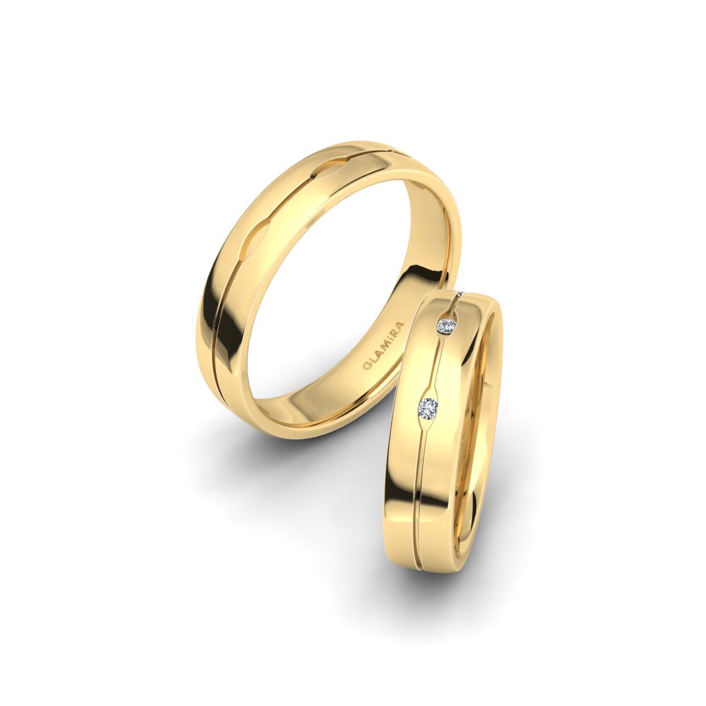 Wedding Ring Glamorous River 5 mm