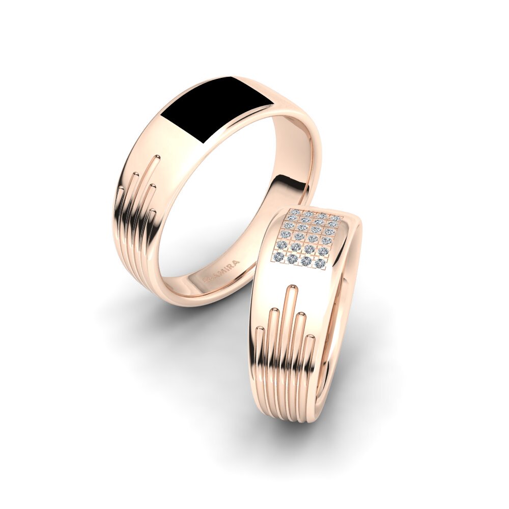 Wedding Ring Glamorous Treasure 8 mm