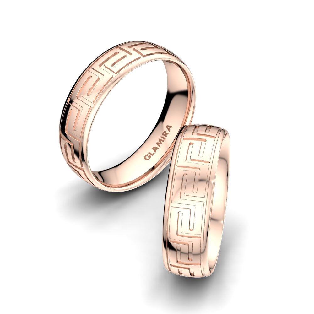 Wedding Ring Infinite Ornament 6 mm