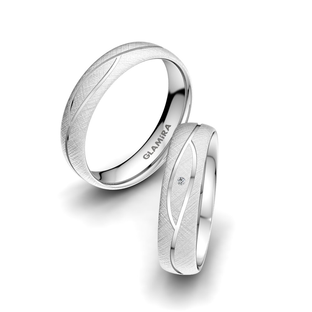 Wedding Ring Bright Set 5 mm