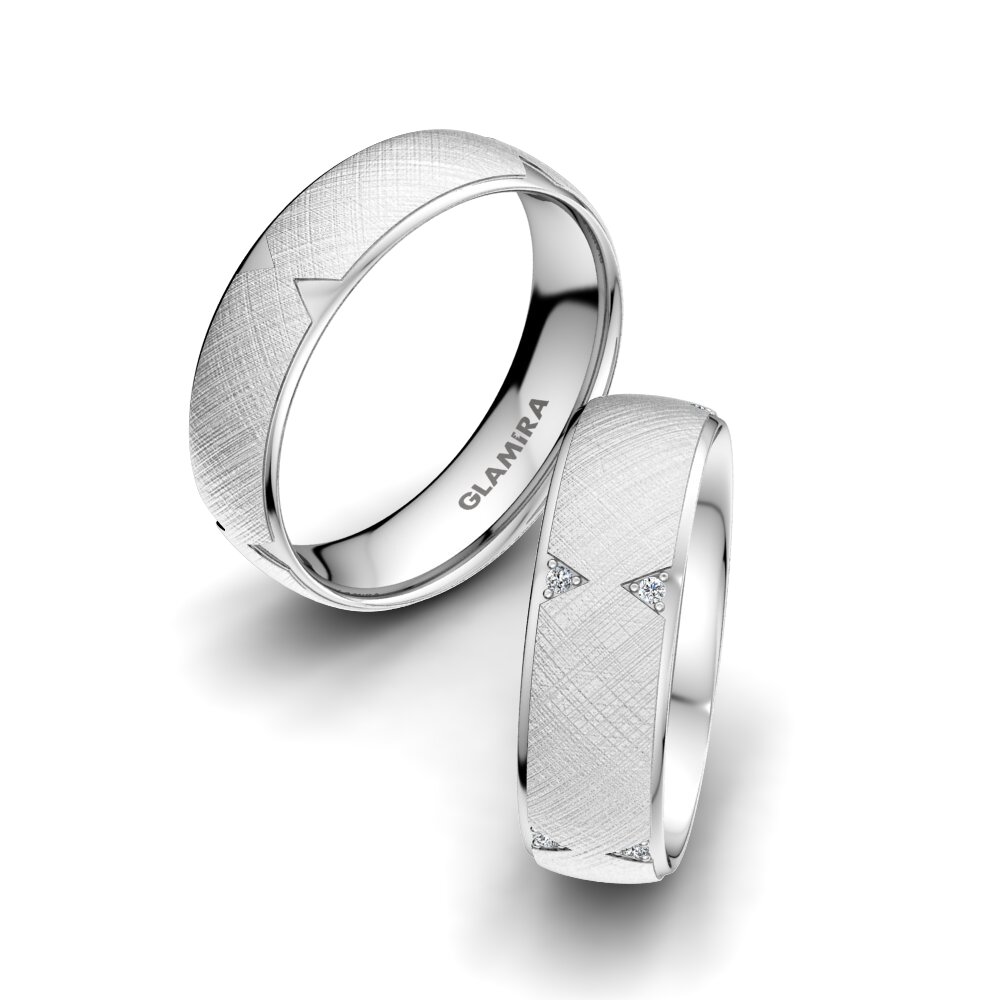 Wedding Ring Natural Impression 6 mm