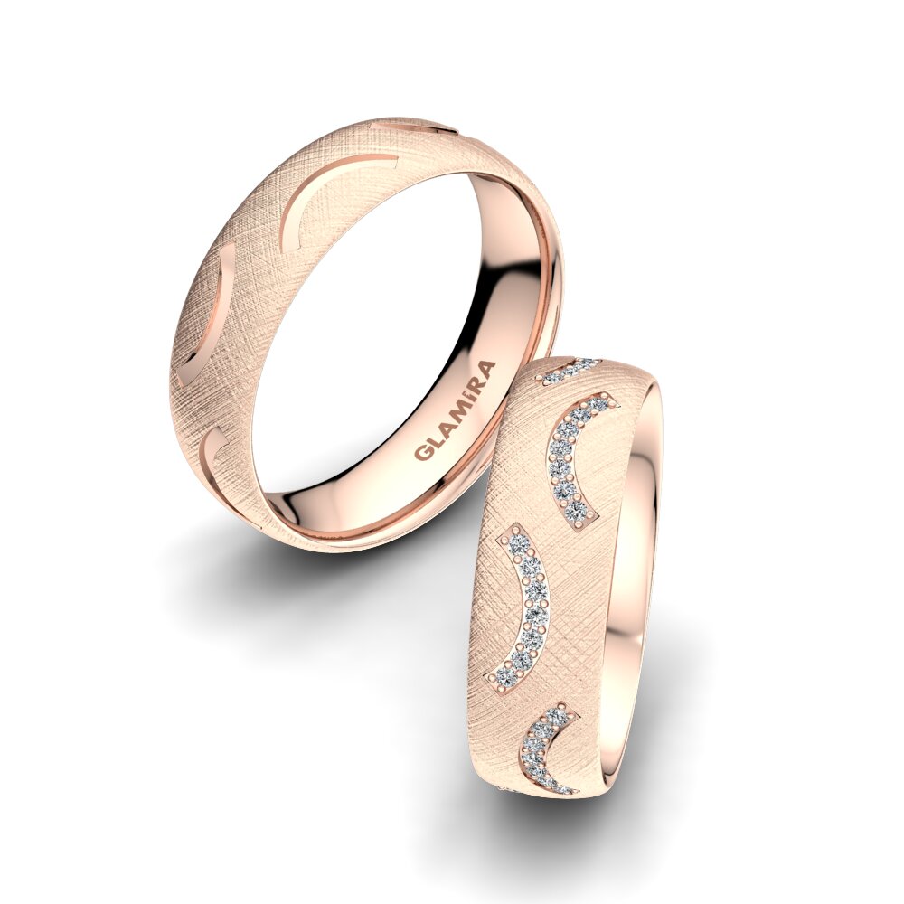 Wedding Ring Sensual Earth 6 mm