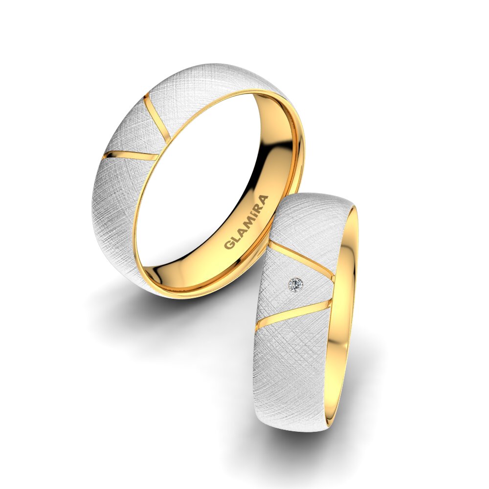 Wedding Ring Noble Shape 6 mm