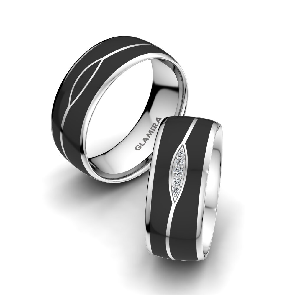 Wedding Ring Mystic Swirl 8 mm