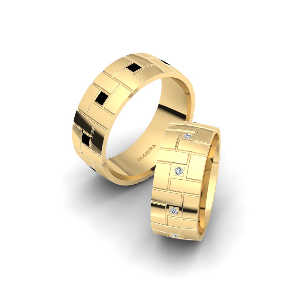 Wedding Ring Hot River 8 mm