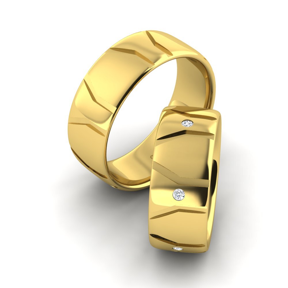 Wedding Ring Peaceful Spens 8.0 mm
