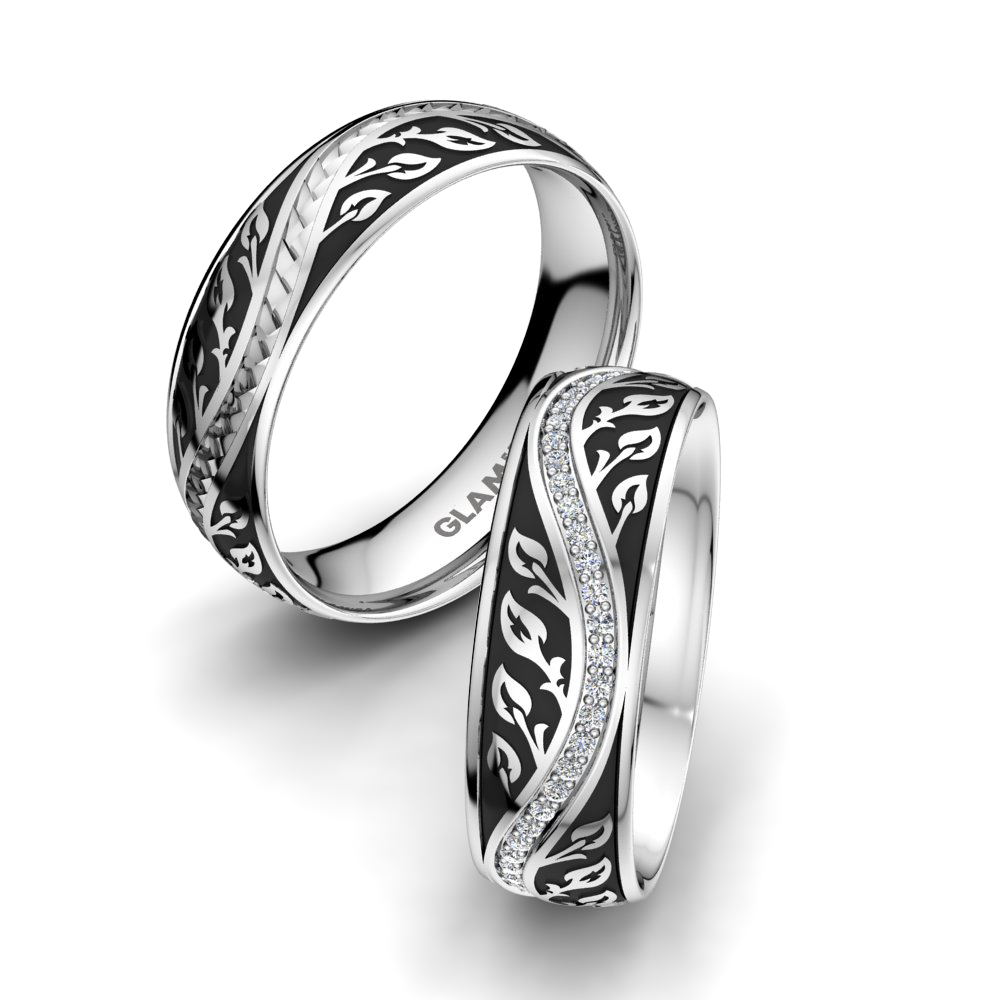 Wedding Ring Exotic Garden