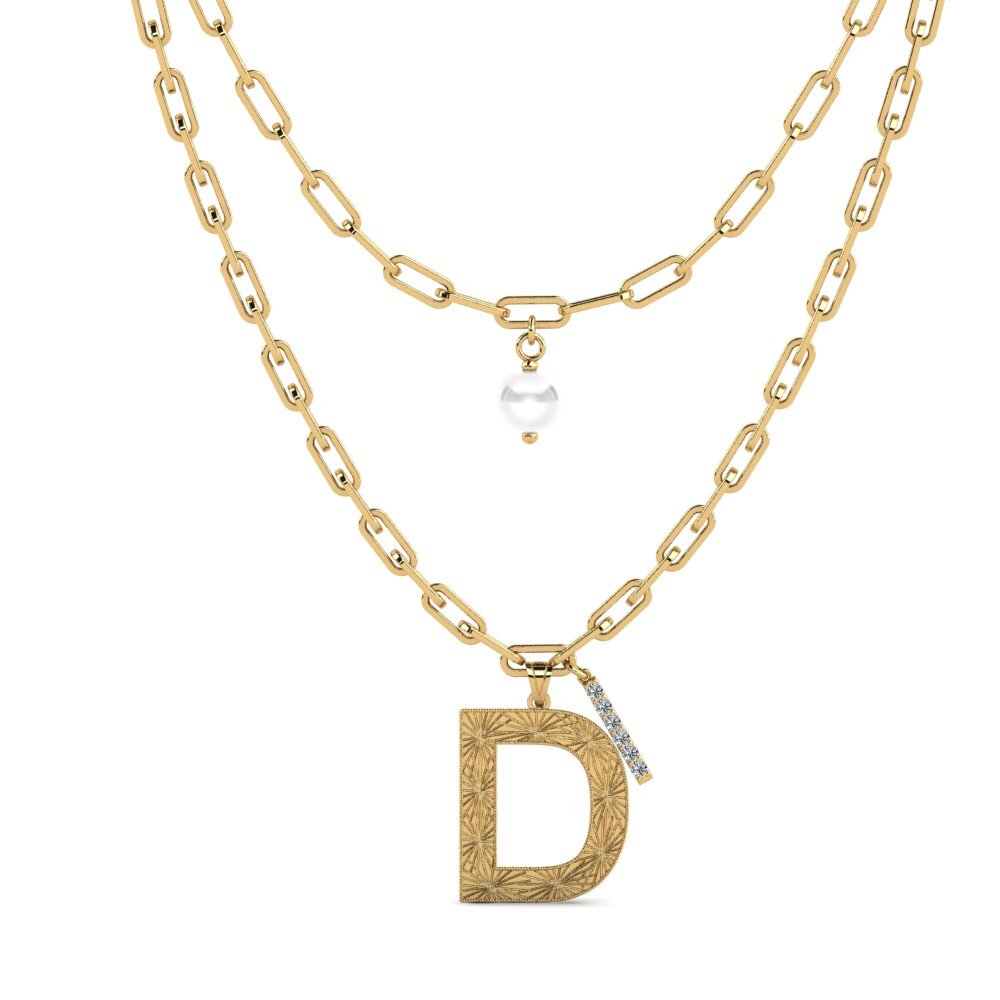 Paperclip Necklace Victoriax - D