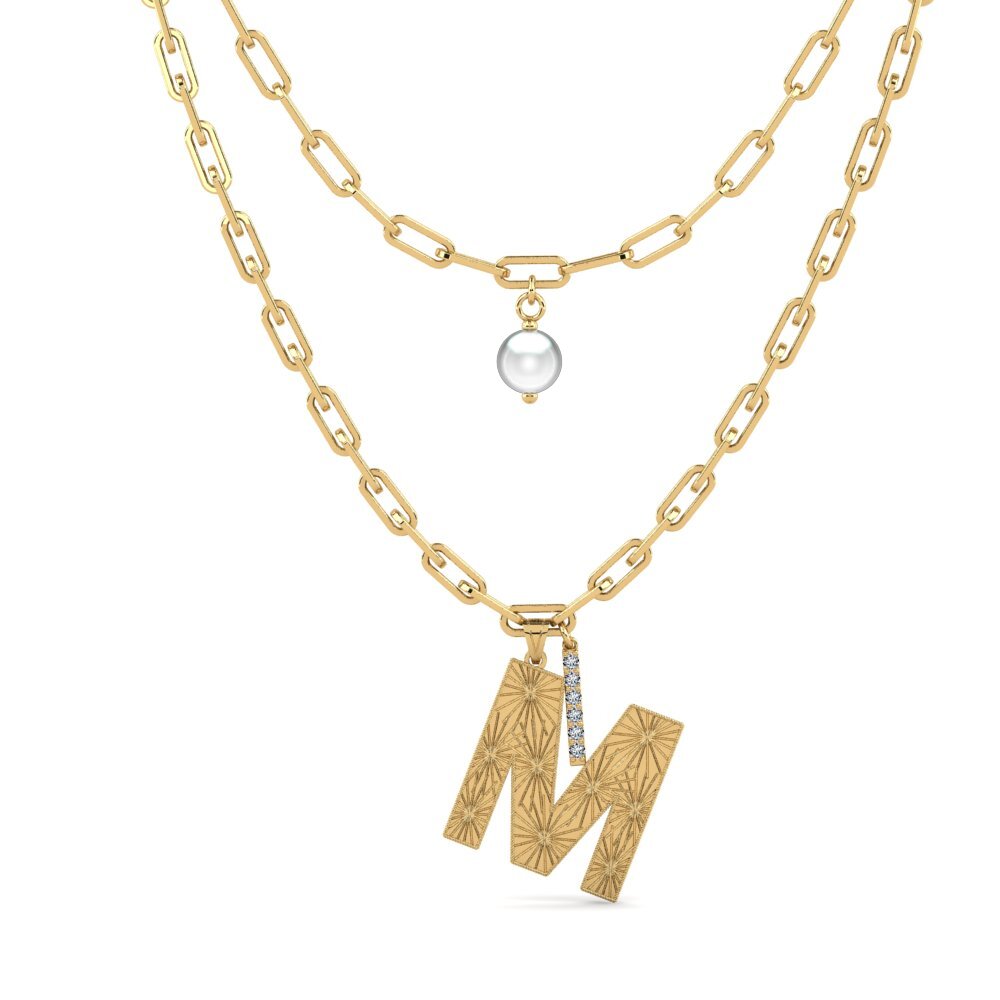 Paperclip Necklace Victoriax - M