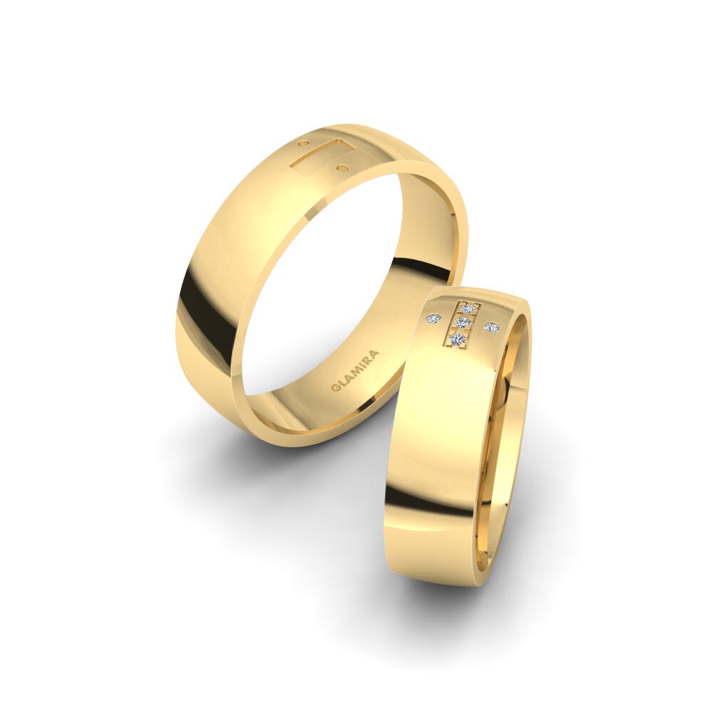 Wedding Ring Winsome Glow 6 mm