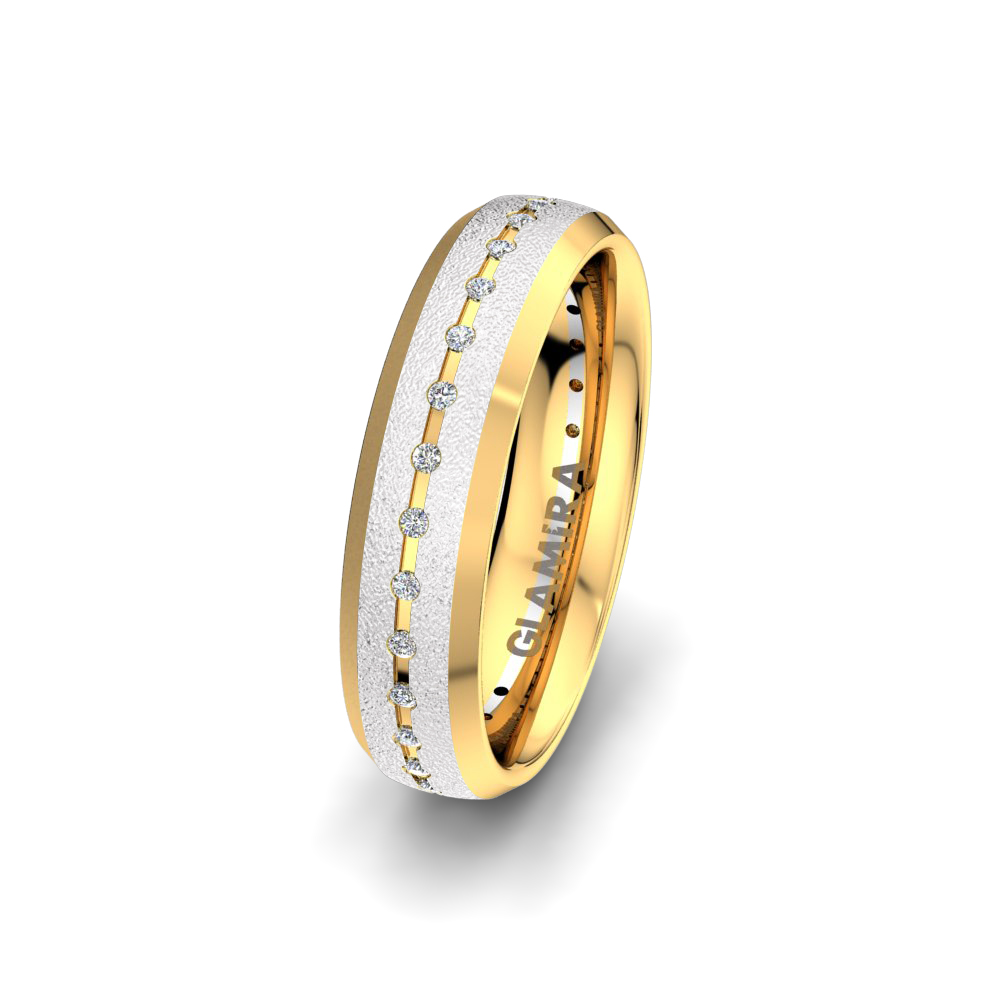Women's Wedding Ring Alluring Effect 5 mm