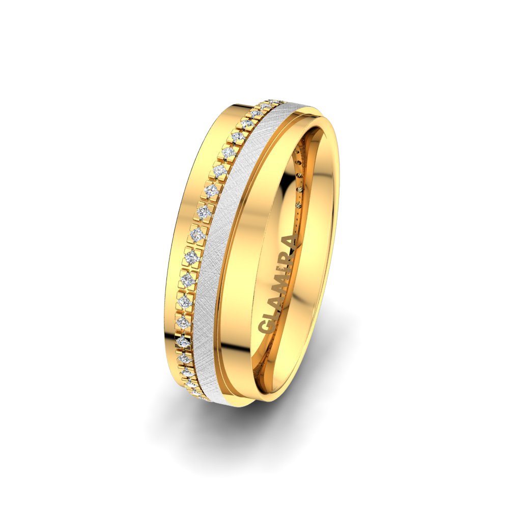 Women's Wedding Ring Attractive Force 6 mm