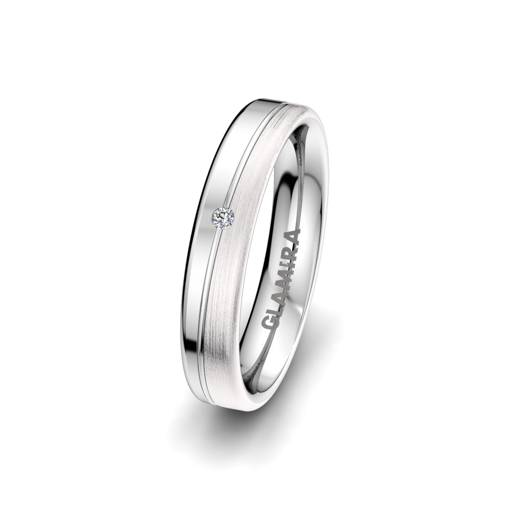 Women's Wedding Ring Bright Morning 4 mm