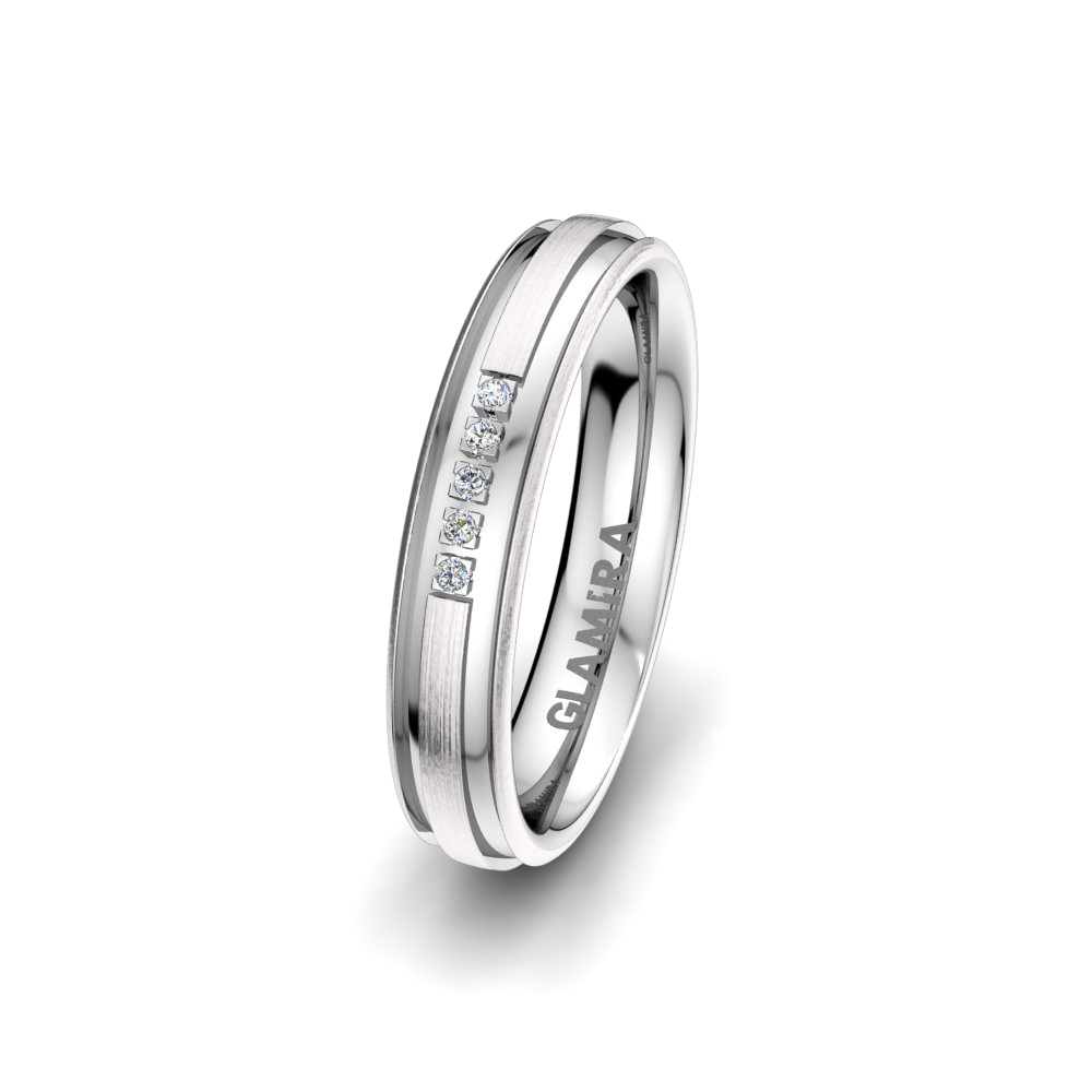 Women's Wedding Ring Pure Beauty 4 mm