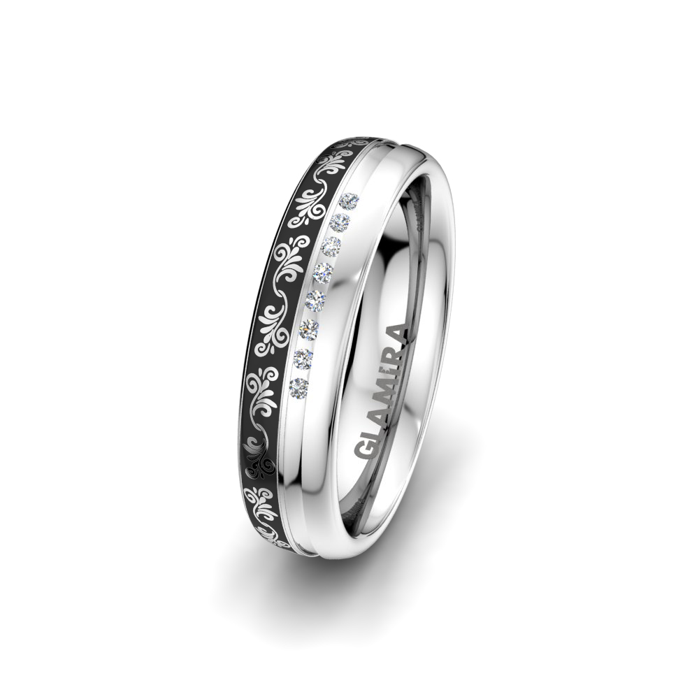Women's Wedding Ring Ornate Passion 5 mm