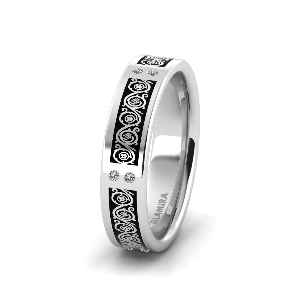 Women's Wedding Ring Ornate Life Basic