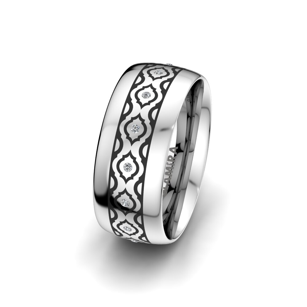 Women's Wedding Ring Essential Step 8 mm