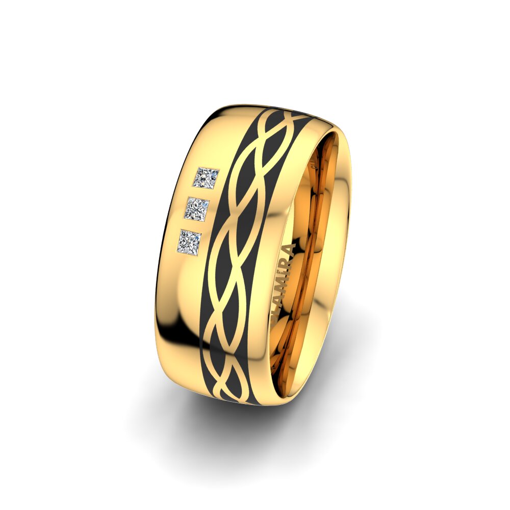 Women's Wedding Ring Magic Jewel 8 mm