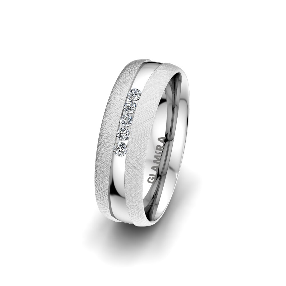 Women's Wedding Ring Attractive Light 6 mm
