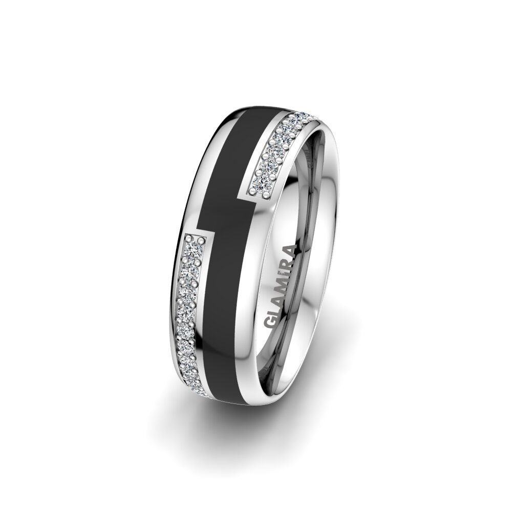 Women's Wedding Ring Ornate Treasure 6 mm