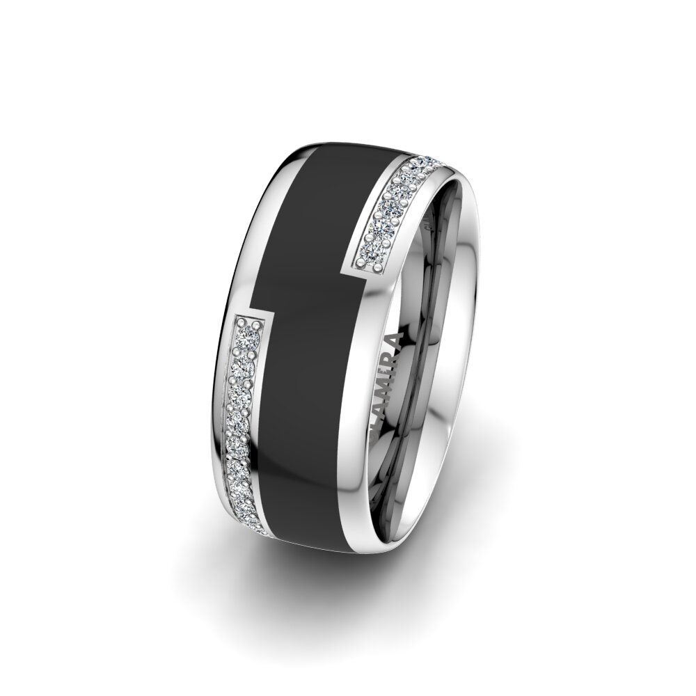 Women's Wedding Ring Ornate Treasure 8 mm