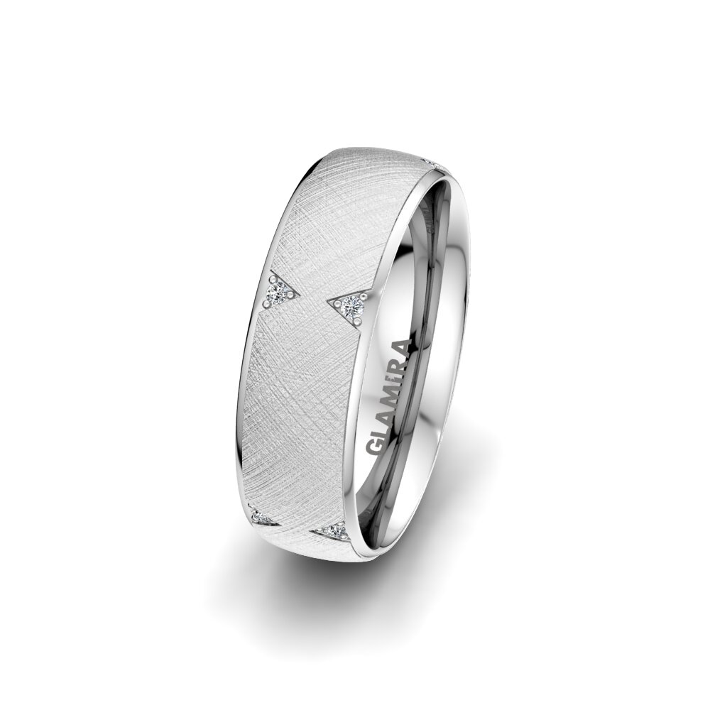 Women's Wedding Ring Natural Impression 6 mm