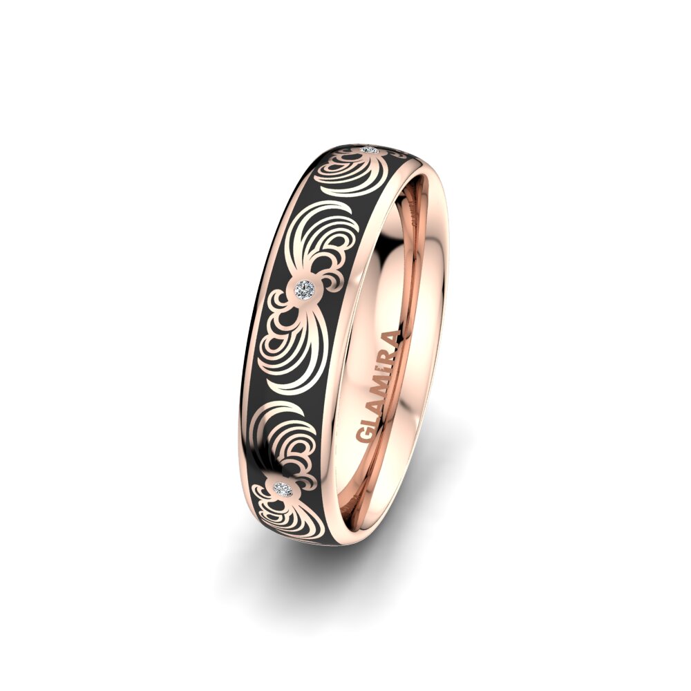 Women's Wedding Ring Pretty Shade 5 mm